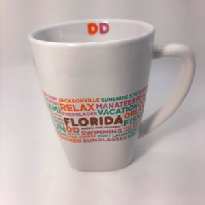 Dunkin' Donuts 2016 Collectible Florida Coffee Cup Mug